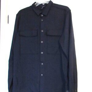 GOOD MAN BRAND Navy Blue Stadium Shirt Jacket  Size XL